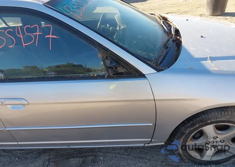 2004 Honda Civic Ex из США, поврежденный, VIN 2HGES26764H532002